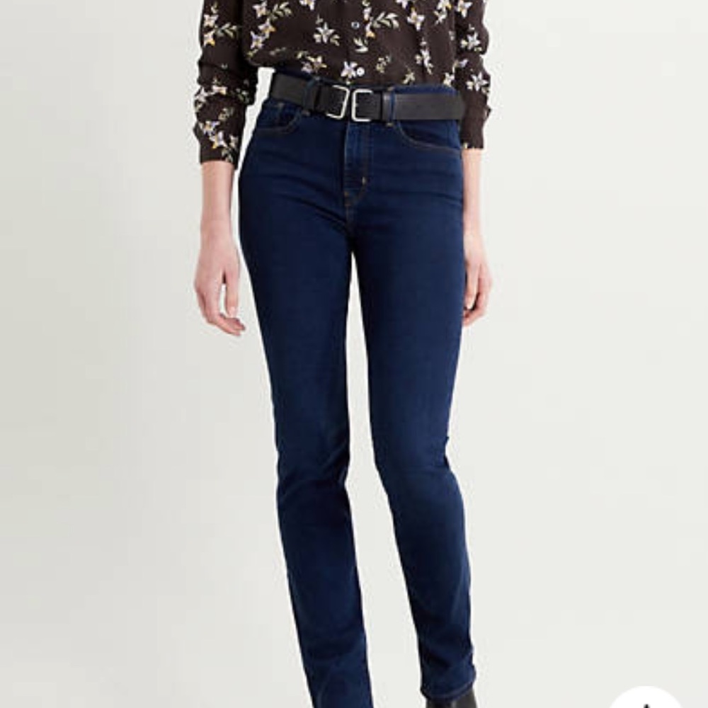 Levi's 724 High Rise Straight Jeans